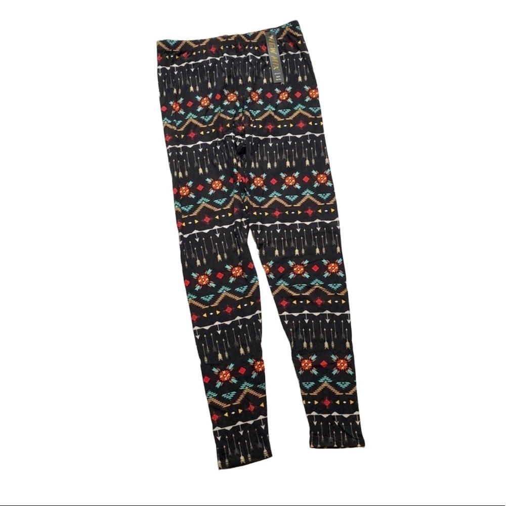 New Mix Multicolor Leggings One Size Plus